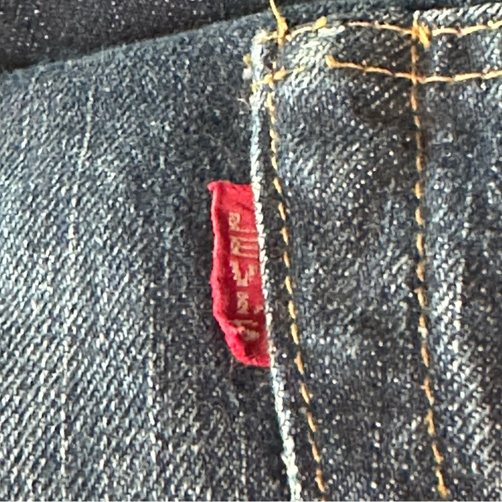 Levi's 501XX Red Line Big E Premiun Denim Jeans - Picture 3 of 16